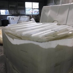 HDPE ถัง ขวด รีไซเคิล  หรือผ่านการทำความสะอาดและบด