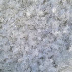 เกล็ดโม่ PET บด ล้าง