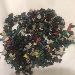 เปลือกสายไฟบด