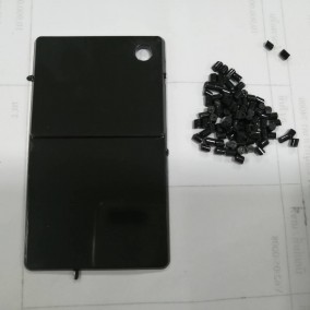 เม็ดพลาสติก ABS สีดำ / สีขาว