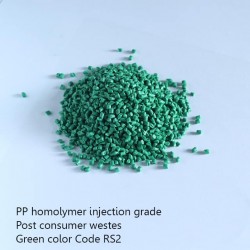 PP HOMOLYMER INJECTION GRADE (RS2) GREEN