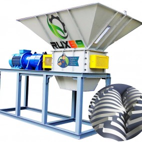 เครื่องบดเพลาคู่ เครื่องขบ เครื่องจักรรีไซเคิลพลาสติกครบวงจร